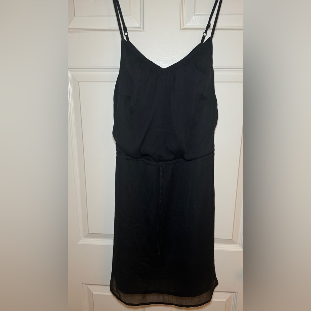 Old Navy Black Mini Sundress Size Small Adjustable Straps